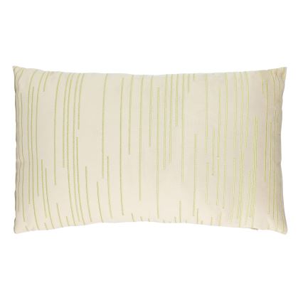 Eglo 420018 - Dekokissen CHEVERY 30x50 cm creme/gold