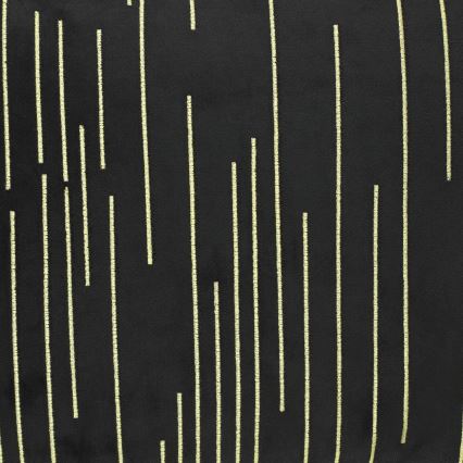 Eglo - Dekoratives Kissen 30x50 cm schwarz/golden