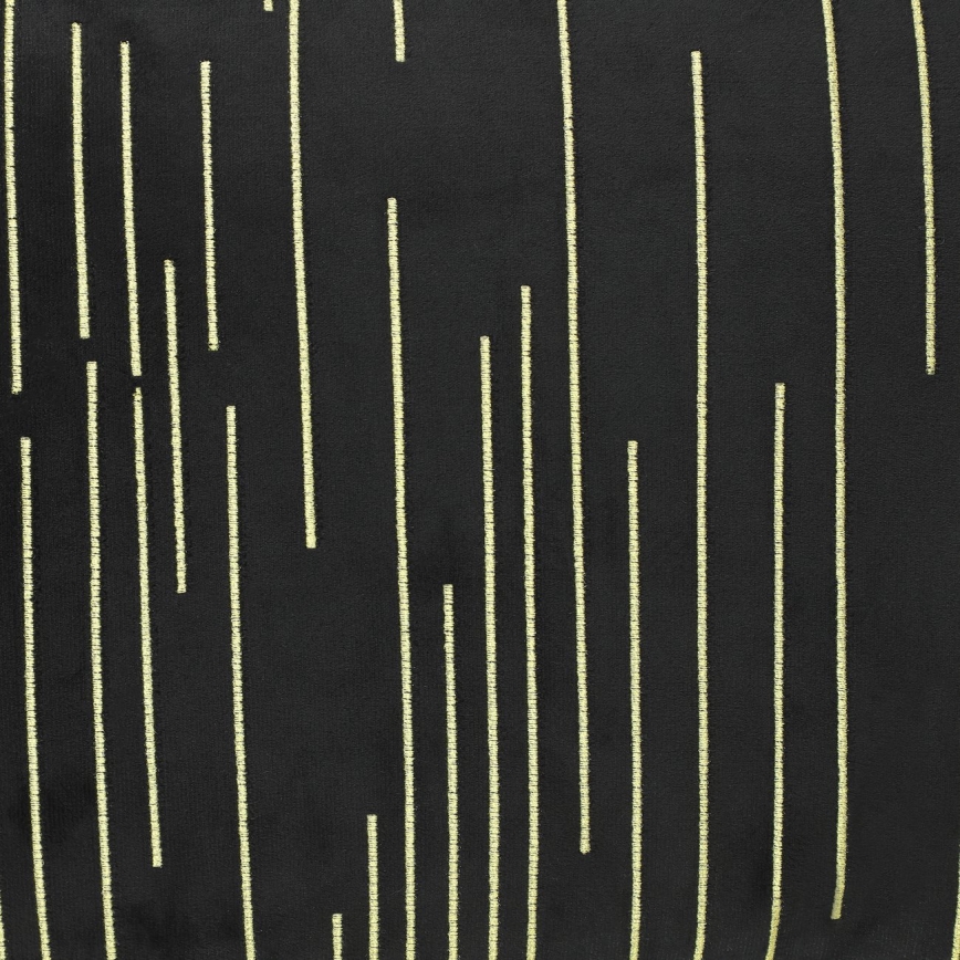 Eglo - Dekoratives Kissen 30x50 cm schwarz/golden