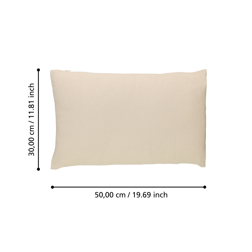 Eglo 420021 - Cuscino decorativo ILES 30x50 cm beige