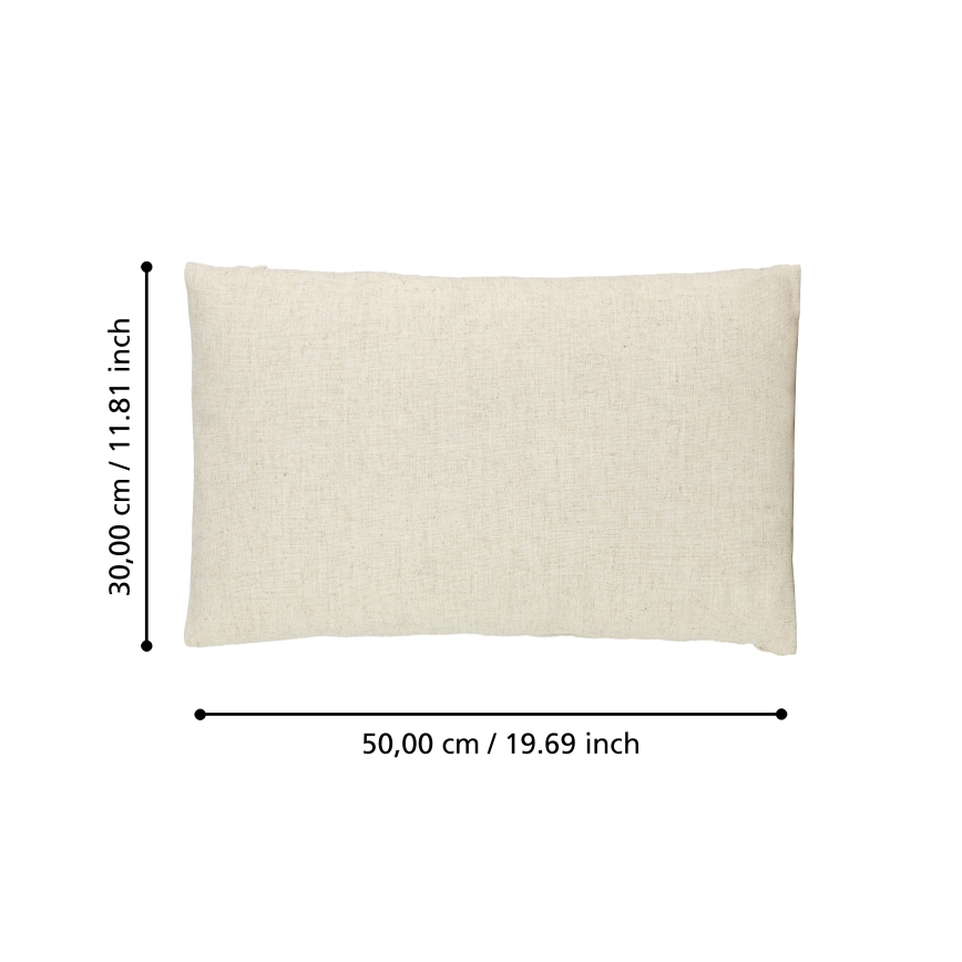 Eglo 420032 - Coussin décoratif ILES 30x50 cm beige