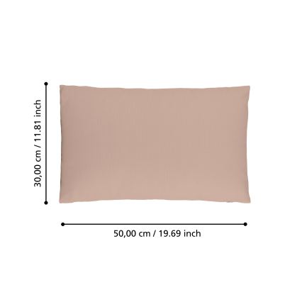 Eglo 420034 - Cuscino decorativo ILES 30x50 cm rosa