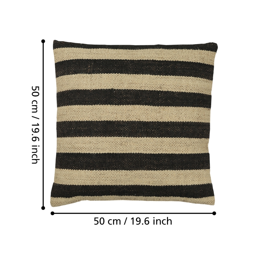 Eglo 420045 - Coussin décoratif CHEVERY 50x50 cm marron