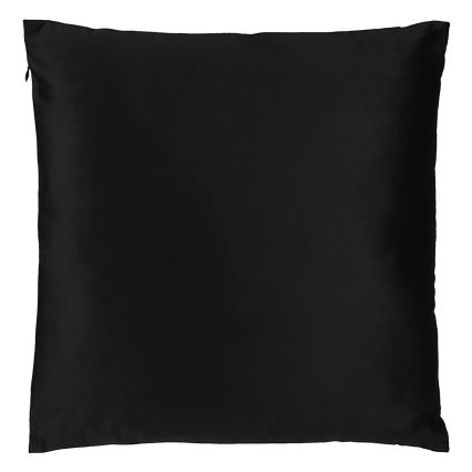 Eglo - Cuscino decorativo 45x45 cm nero/argento