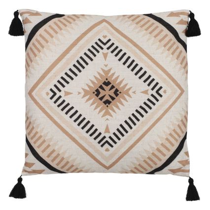 Eglo 420079 - Cuscino decorativo CHEVERY 45x45 cm beige/nero