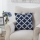Eglo 420096 - Cuscino decorativo BERHALA 45x45 cm blu/bianco
