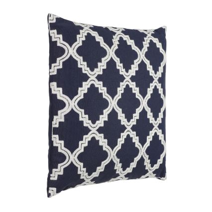 Eglo 420096 - Cuscino decorativo BERHALA 45x45 cm blu/bianco