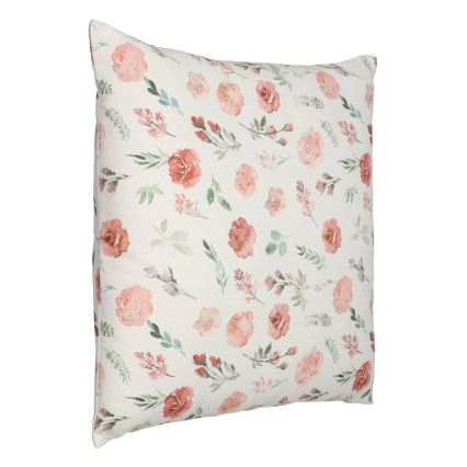 Eglo 420102 - Coussin décoratif GEBENG 45x45 cm blanc/rose