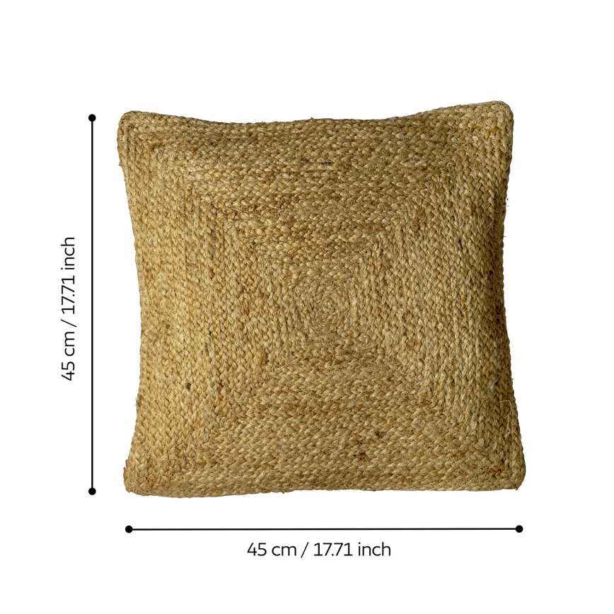Eglo 420106 - Dekokissen COTABATO 45x45 cm braun
