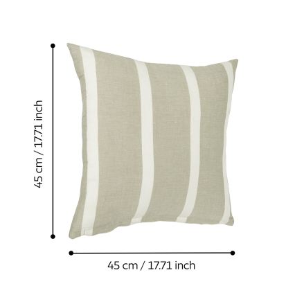 Eglo 420114 - Dekokissen BETAMPONA 45 x 45 cm beige