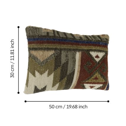 Eglo 420119 - Cuscino decorativo CHEVERY 30x50 cm marrone
