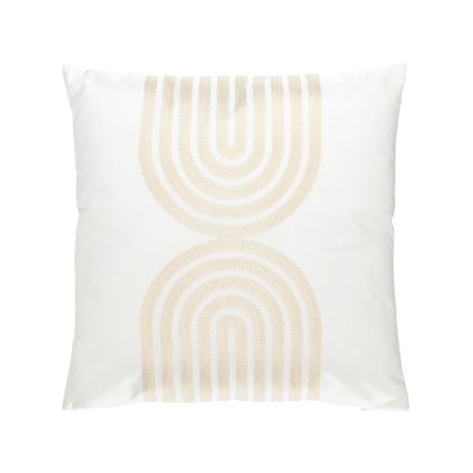 Eglo 420238 - Dekokissen BERHALA 45x45 cm weiß/beige