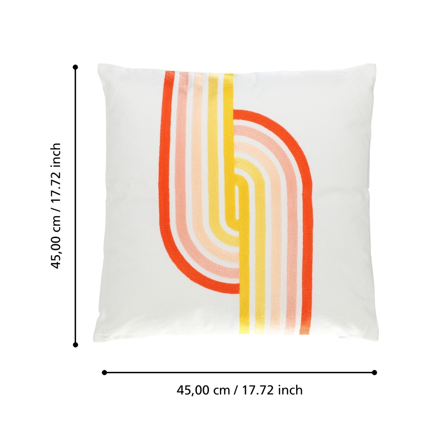 Eglo 420239 - Cuscino decorativo BERHALA 45x45 cm, multicolore