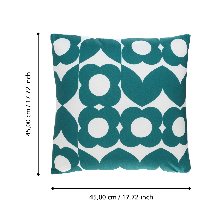 Eglo 420246 - Cuscino decorativo TSUNAN 45x45 cm verde