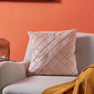 Eglo 420253 - Coussin décoratif SHOURA 45 x 45 cm rose