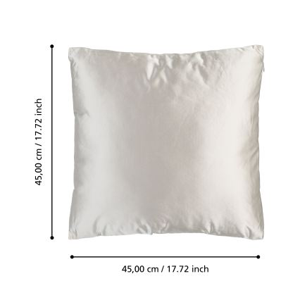 Eglo 420273 - Dekokissen KYONAN 45x45 cm grau