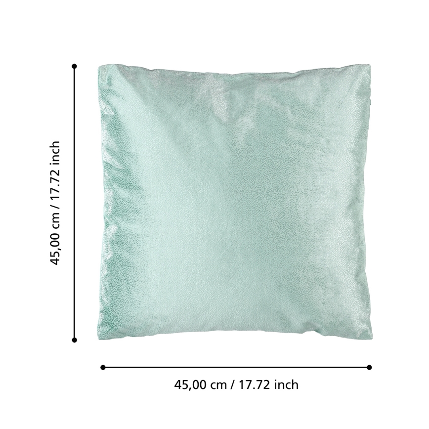 Eglo 420285 - Cuscino decorativo SINGU 45x45 cm menta