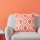 Eglo 420295 - Dekokissen CHEVERY 45x45 cm orange
