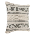 Eglo 420304 - Dekokissen MELUT 45x45 cm Creme/Schwarz