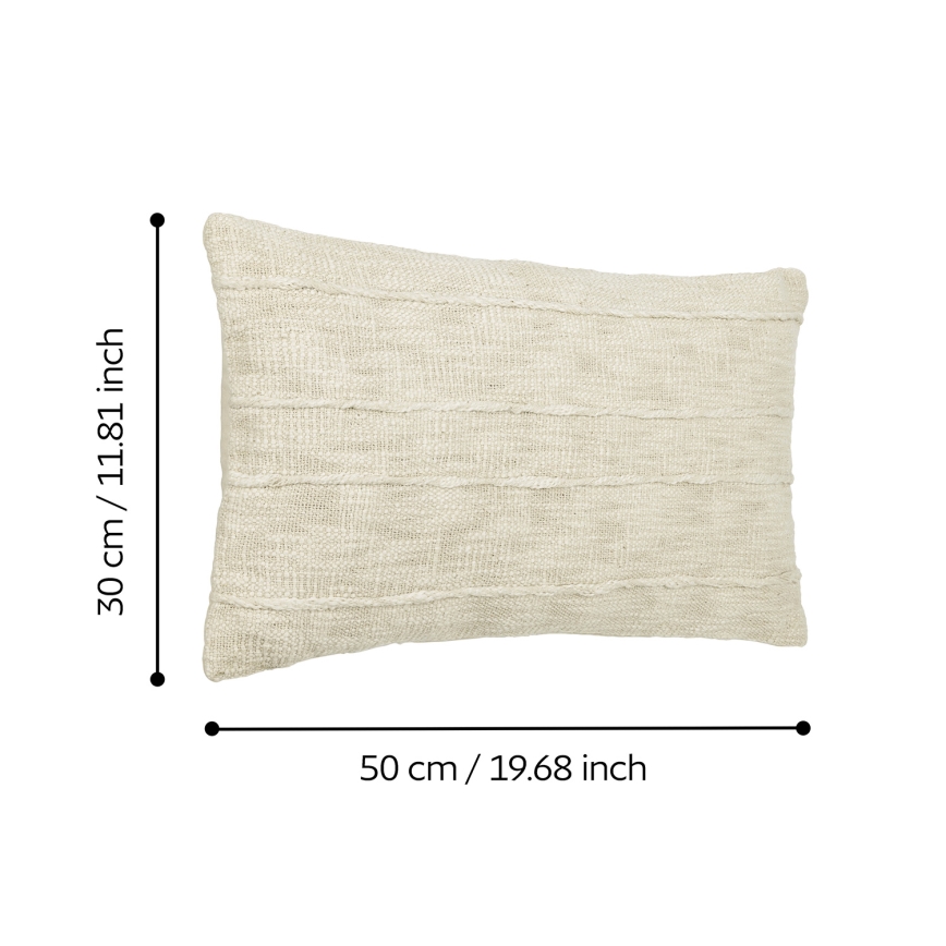 Eglo 420336 - Coussin décoratif SHILABO 50 x 30 cm beige