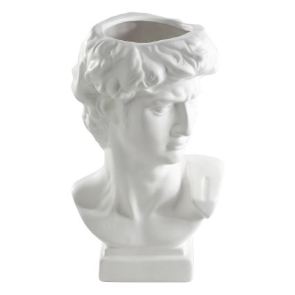 Eglo - Keramik-Vase 26x16 cm weiß