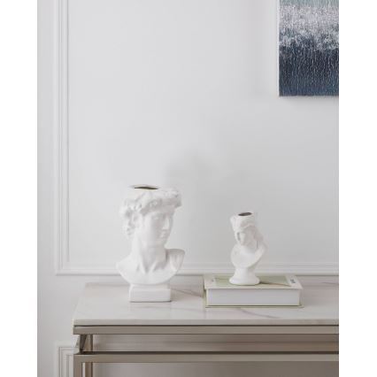 Eglo - Vaso in ceramica 26x16 cm bianco