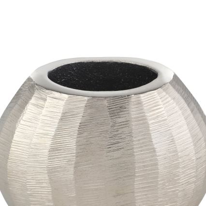 Eglo - Metallvase 9,5x11 cm matt Chrom