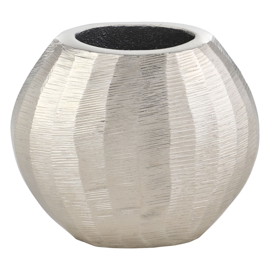 Eglo - Vaso in metallo 9,5x11 cm cromo opaco