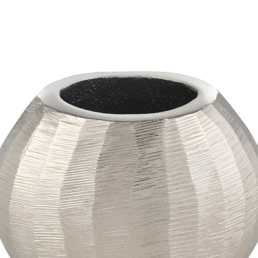 Eglo - Vaso in metallo 9,5x11 cm cromo opaco