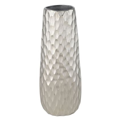 Eglo - Vaso in metallo 31x12 cm argento