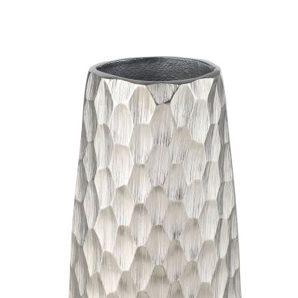 Eglo - Vaso in metallo 31x12 cm argento