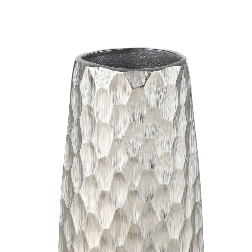Eglo - Vaso in metallo 31x12 cm argento