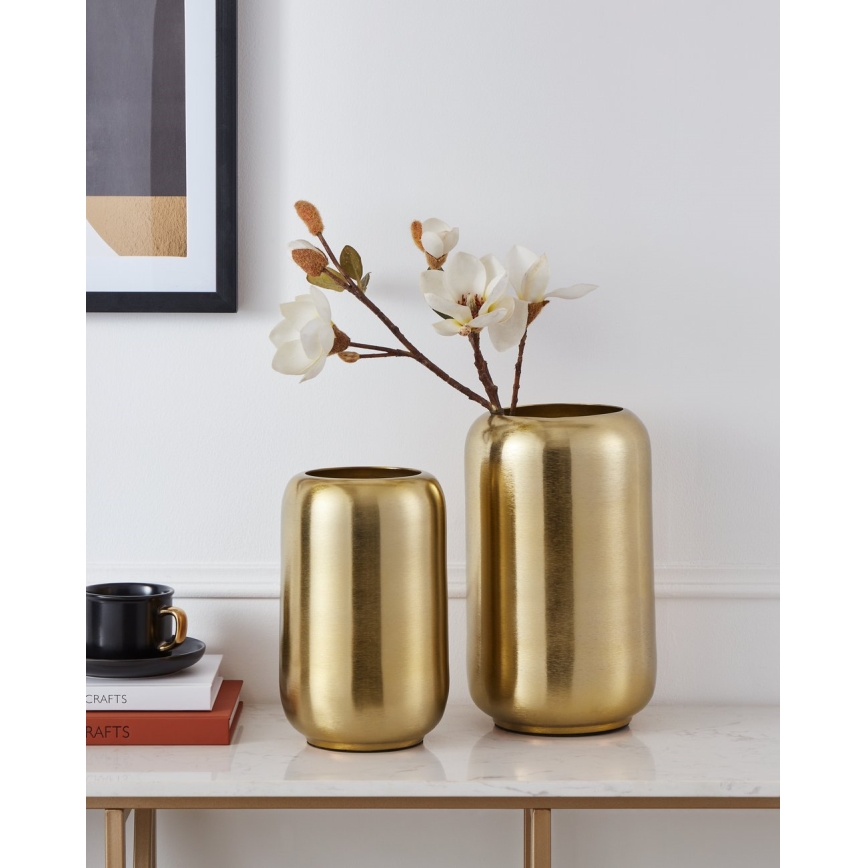 Eglo - Metallvase 28x17 cm golden