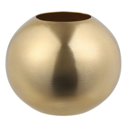 Eglo - Metallvase 16,5x18 cm golden