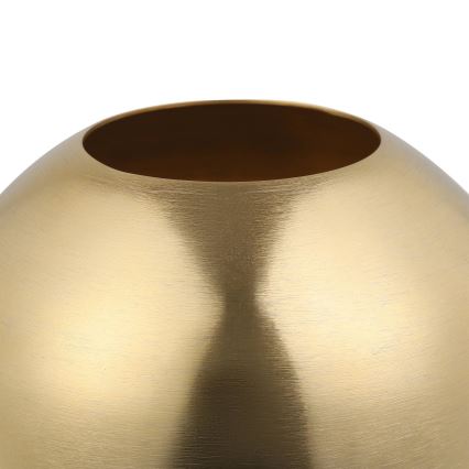 Eglo - Metallvase 16,5x18 cm golden