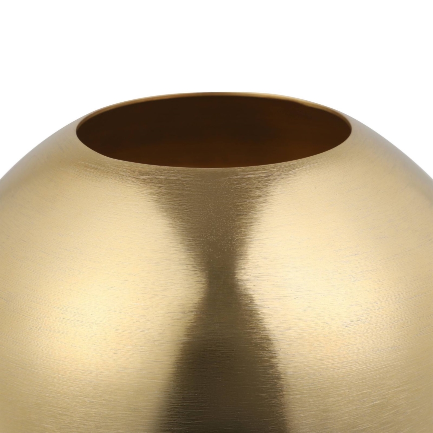 Eglo - Metallvase 16,5x18 cm golden