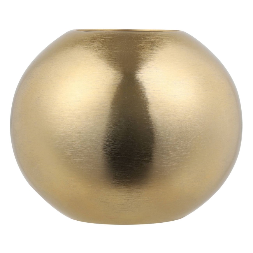 Eglo - Metallvase 16,5x18 cm golden