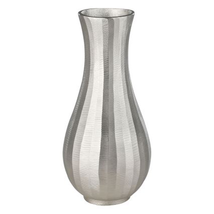 Eglo - Vaso in metallo 28,5x13 cm argento