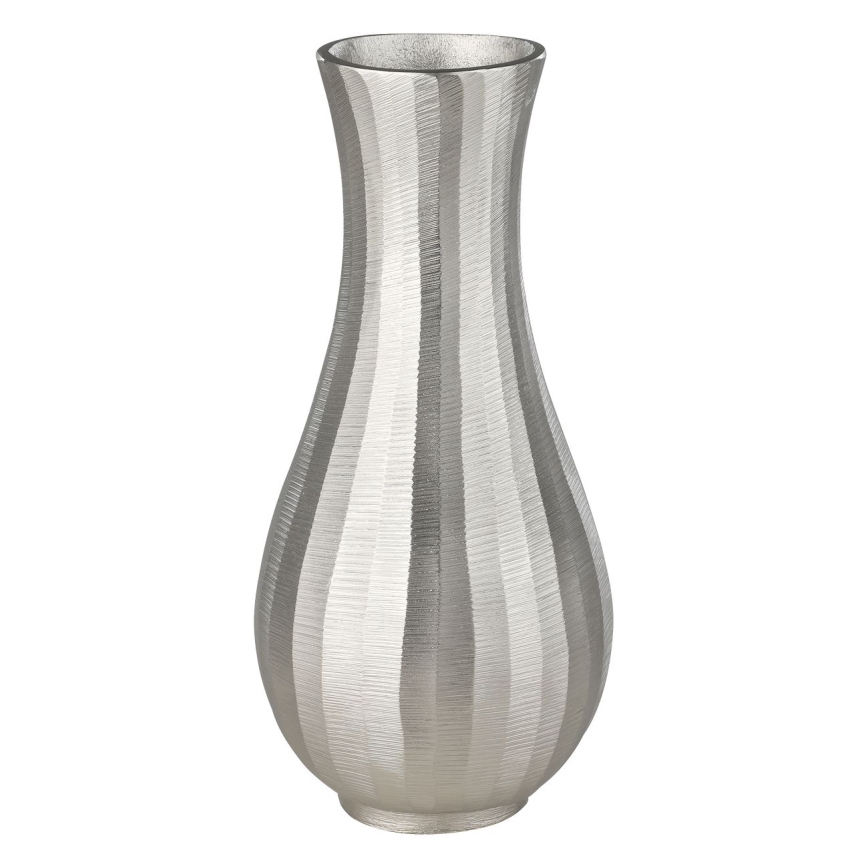 Eglo - Vaso in metallo 28,5x13 cm argento