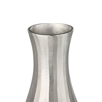 Eglo - Vaso in metallo 28,5x13 cm argento