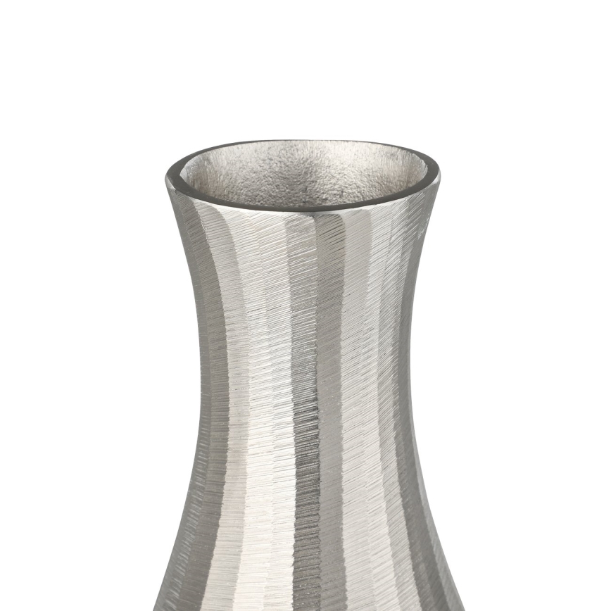 Eglo - Vaso in metallo 28,5x13 cm argento