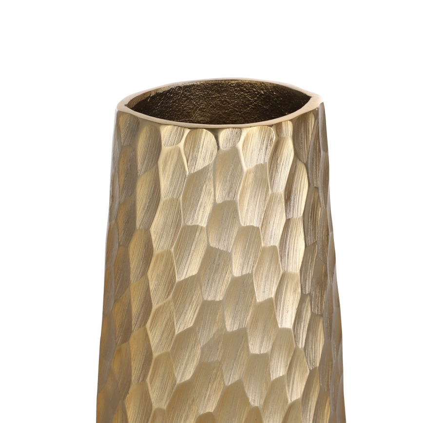 Eglo - Vaso in metallo 40,5x14 cm oro