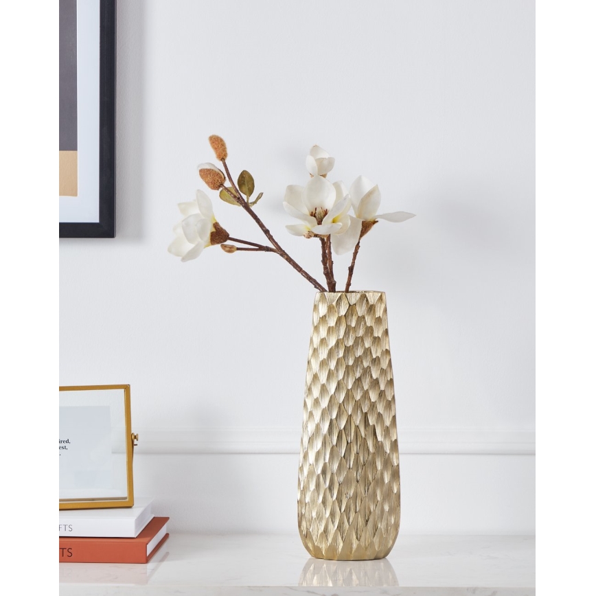 Eglo - Vaso in metallo 31x12 cm oro