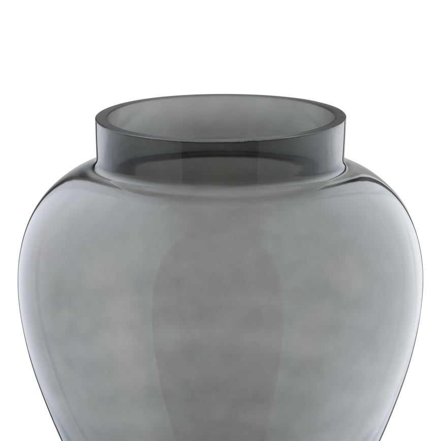 Eglo 421211 - Glasvase ASINDRO 23,5x22 cm schwarz/rauchfarben