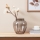 Eglo 421211 - Vase en verre ASINDRO 23,5 x 22 cm noir/fumé