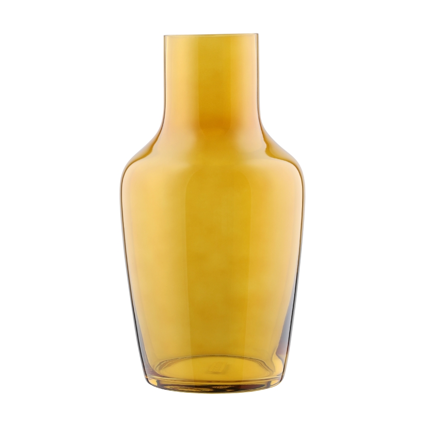 Eglo 421223 - Glasvase SIRANANA 25x13,3 cm gelb/rauchfarben