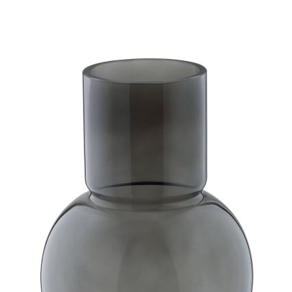 Eglo - Vaso in vetro 28x15,5 cm nero