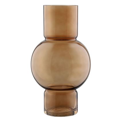 Eglo - Vase en verre 28x15,5 cm marron