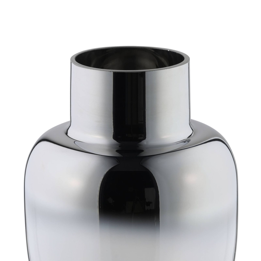 Eglo - Vaso di vetro 20x14 cm argento