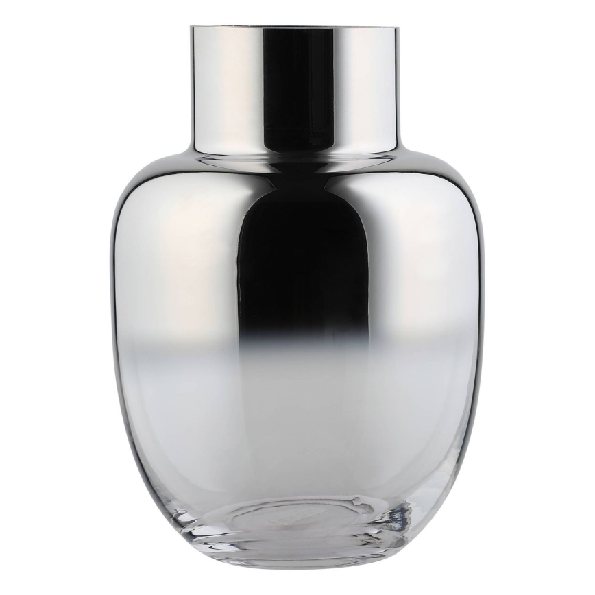 Eglo - Vaso di vetro 20x14 cm argento